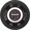 KICKER 48CWRT104 CompRT 10 in Sub 4-Ohm DVC 52GR10 Grill Bundle view 3