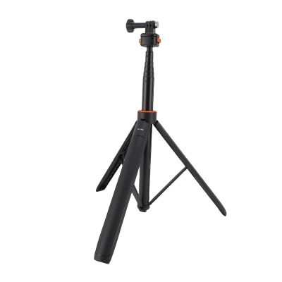 Oreilet 63" Travel Tripod Selfie Stick for Osmo Pocket 3, Table Desk Extendable Stand with Fast Release 1/4in Screw for DJ Osmo Action 5 Pro 4 3 X5 X4 X3 Action Camera Accessories