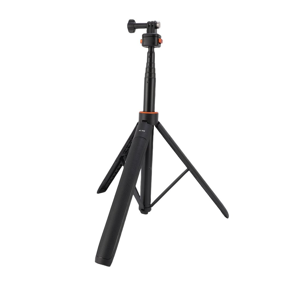 Oreilet 63" Travel Tripod Selfie Stick for Osmo Pocket 3, Table Desk Extendable Stand with Fast Release 1/4in Screw for DJ Osmo Action 5 Pro 4 3 X5 X4 X3 Action Camera Accessories
