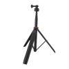 Oreilet 63" Travel Tripod Selfie Stick for Osmo Pocket 3, Table Desk Extendable Stand with Fast Release 1/4in Screw for DJ Osmo Action 5 Pro 4 3 X5 X4 X3 Action Camera Accessories view 1