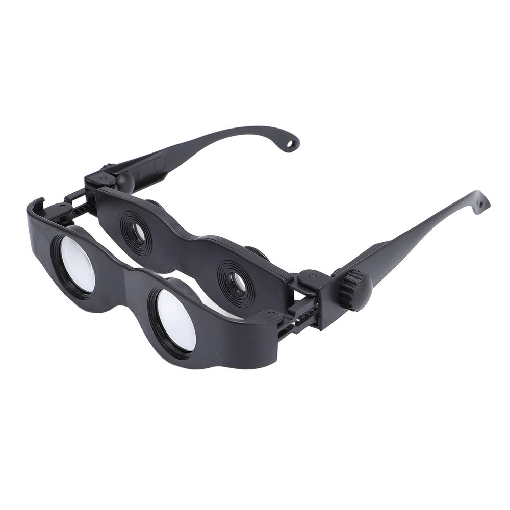 Bewinner 3X Opera Binocular Glasses, Handsfree Lazy Glasses Binoculars, Adjustable Focus Telescope with Polarized Lens for Fishing, Bird Watching, Concerts, Theater