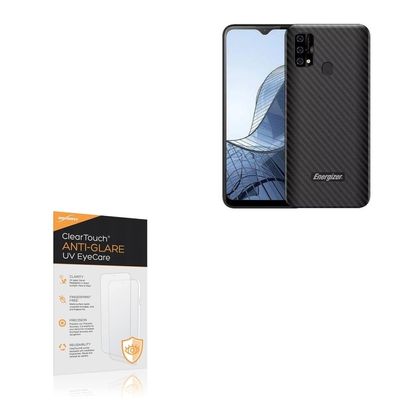 BoxWave Screen Protector Compatible With Energizer U683S - ClearTouch Anti-Glare Anti-UV EyeCare (2-Pack), Filters out Harmful Blue Light Reduce Fatigue