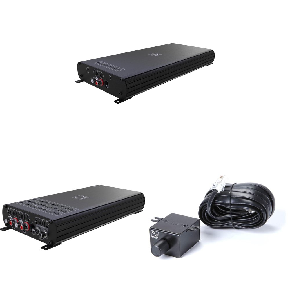 WAVTECH LINK1500.1PLUS + LINK700.4PLUS with BASS KNOB