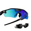 cybersight ZENITH Display Sports Glasses, for Cycling and Hiking, Smart AI/AR Sports Sunglasses, Real-Time HUD Display, Smart Navigation, Proactive AI Alerts, Monitor Heart Rate, Speed, etc. view 1