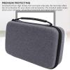 Diydeg Protective Carrying Case for Mini M4 M4 Pro, Portable EVA Nylon Protective Hard Travel Case Organizer Storage Bag for Mini M4 Magic Keyboard, Mouse, Trackpad, Cables view 3