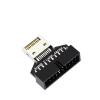USB 3.2 Gen 2 Connector Type-E Front Panel Header to USB 3.0 20Pin 19Pin Header Extension Adapter for Desktop Motherboard view 2