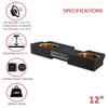 12" Dual Sealed JL TW3 SUB Box, FITS 2019-2024 Gladiator Speaker Box subwoofer Enclosure Stereo car Audio Home Audio view 3
