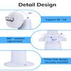 2 Pack Adjustable Metal Security Camera Wall Mount Bracket, Compatible with Arlo, Ring, Eufy & Standard 1/4'' Threaded Hole Cameras view 3
