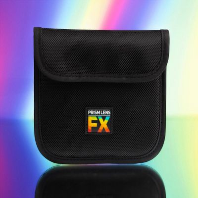 Prism Lens FX Filter Pouch | Fits 77mm-90mm Filters | Protective Travel Case for FX Filters | Durable & Stylish Storage with Snug Fit for Safe, On-The-Go Carrying!