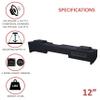 12" Dual Sealed sub Box, fits 07-18 Sierra Extended cab Speaker Box subwoofer Enclosure Stereo car Audio Home Audio view 3