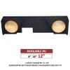 12" Dual Sealed sub Box, fits 07-18 Sierra Extended cab Speaker Box subwoofer Enclosure Stereo car Audio Home Audio view 4