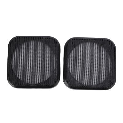 Saluaqui Ceiling Speaker Grill 109mm Length - Decorative Speaker Grille Protector with Metal Construction for Home Theater, Boat, and Car