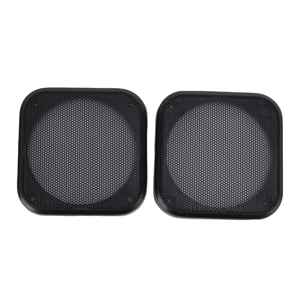 Saluaqui Ceiling Speaker Grill 109mm Length - Decorative Speaker Grille Protector with Metal Construction for Home Theater, Boat, and Car