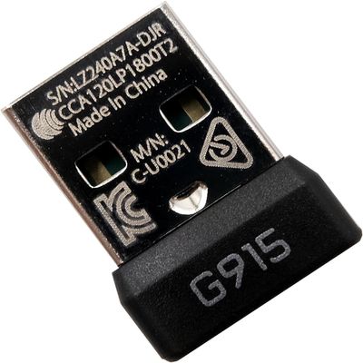 USB Dongle Mouse Receiver Adapter Replacement for Logitech G915 TKL Lightspeed Wireless Mechanical Gaming Keyboard (G915)