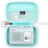 Mchoi Hard Storage Case Fits for TOMASHI Portable Cassette Player Tape Recorder Walkman, Case Only, Blue view 2