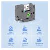 1PK HSe211 Compatible for Brother Heat Shrink Tube Tape 5.8mm HSe-211 Black On White Printer Ribbon Replace P-Touch Label Maker view 4