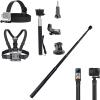 Action Camera Accessories Kit Compatible with GoPro Hero 13 12 11 10 9 8 7 Insta360 AKASO EK7000 Brave 4 Brave 7 LE DJI Osmo ODDV Action Camera view 1