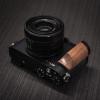 Wood Hand Grip L Plate Aluminum Alloy Base for RX1R3 RX1R III Camera (Walnut) view 4