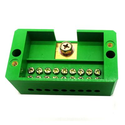 1-in-9-out Distribution Junction Box Branch Terminal Block Connector Unipolar Splitter Junction Box Retardant Metering Cabinet