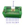 1-in-9-out Distribution Junction Box Branch Terminal Block Connector Unipolar Splitter Junction Box Retardant Metering Cabinet view 2