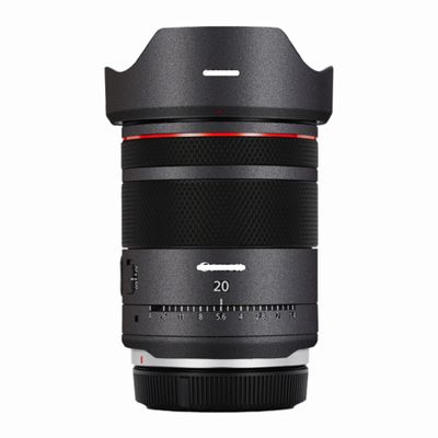 Mebont Camera Decal Skin for Canon RF 20mm F1.4 L VCM 3M Material Sticker Waterproof Lens Protector(Matte Gray)