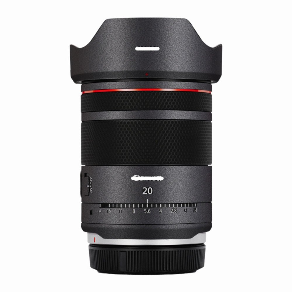 Mebont Camera Decal Skin for Canon RF 20mm F1.4 L VCM 3M Material Sticker Waterproof Lens Protector(Matte Gray)
