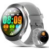 2026 AI Smart Watch with GPT, 1.43" AMOLED Corning 8H Display, Bluetooth Calls, GPS Route Tracking, 5ATM Waterproof, 150+ Sports Modes, Heart Rate Sleep Monitor, Fitness Smartwatch for Android iOS view 1