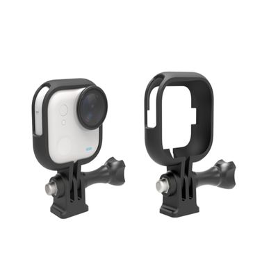YUULNMOP Plastic Protective Frame Mount Compatible with Insta360 Go Ultra,Protective Housing Frame Case Cage Mount Holder for Action Camera Protection,Lightweight & Anti-Scratch Bracket