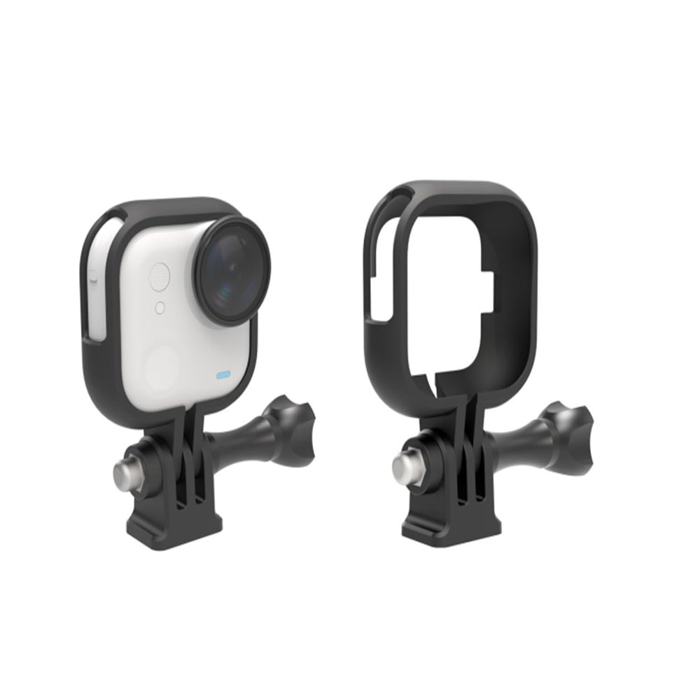 YUULNMOP Plastic Protective Frame Mount Compatible with Insta360 Go Ultra,Protective Housing Frame Case Cage Mount Holder for Action Camera Protection,Lightweight & Anti-Scratch Bracket