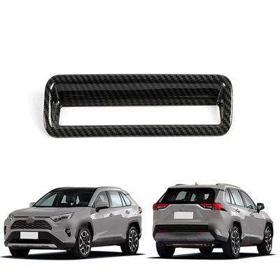2019 2020 2021 2022 for RAV4 RAV 4 XA50 Console Headlight Switch Button Cover Trim Car Interior Accessories ABS Carbon Fiber Grain