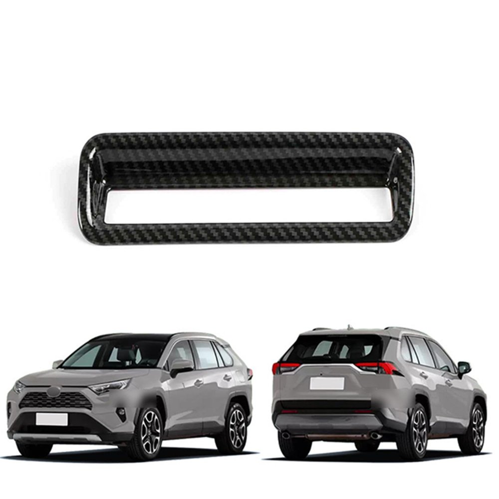2019 2020 2021 2022 for RAV4 RAV 4 XA50 Console Headlight Switch Button Cover Trim Car Interior Accessories ABS Carbon Fiber Grain