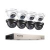 ZOSI 8CH 1080p Home Security Camera System with AI Human/Vehicle Detection, 4PCS 2MP Outdoor Indoor Surveillance Cameras, H.265+ DVR, 80ft Night Vision, Remote Access. view 1