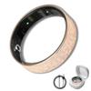 Smart Fitness Ring for Women Men 24/7 Heart Rate Sleep Monitor, Blood Oxygen (SpO2) Measurement, Step Counter, Sport Watch Companion, IP68 Waterproof Health Ring (Frosted-Rose Gold, 12) view 1