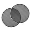 Edinstry 4" Universal Metal Speaker Grill Cover Mesh  Round ABS Frame Woofer Guard Decorative Grille Protector  Silver Tone  2 Pack view 1