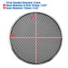 Edinstry 4" Universal Metal Speaker Grill Cover Mesh  Round ABS Frame Woofer Guard Decorative Grille Protector  Silver Tone  2 Pack view 3