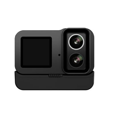LKAHYUIBC Action Camera, Dual Cameras 4K Action Camera Waterproof Touch Screen Action cam Camera Sport Helmet,for Diving, Cycling and Vlogging