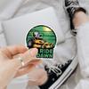3pcs We Ride at Dawn Sticker  Funny Lawn Mower Vinyl Decal, Lawn Care Meme Stickers for Gardeners, Landscapers, Yard Work Enthusiasts, Laptop & Water Bottle Sticker Gift for Men Dad Grandpa view 2