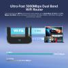 PLERY AX3000 WiFi 6 Router | Dual Band Gigabit Wireless Router for Home, Business & Gaming | EasyMesh Compatible | OFDMA MU-MIMO USB 3.0 Support | Compact Size Network Routers, WPA3 Secure, 4 Antennas view 3