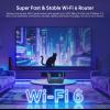 PLERY AX3000 WiFi 6 Router | Dual Band Gigabit Wireless Router for Home, Business & Gaming | EasyMesh Compatible | OFDMA MU-MIMO USB 3.0 Support | Compact Size Network Routers, WPA3 Secure, 4 Antennas view 4