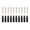 Hyuduo 10-Pack 4mm Banana Plugs for Multimeter Test Leads Solder-Type Audio Banana Connectors with Pure Copper Plating, Compatible with Speaker Equipment and Electrical Testing view 1
