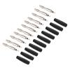 Hyuduo 10-Pack 4mm Banana Plugs for Multimeter Test Leads Solder-Type Audio Banana Connectors with Pure Copper Plating, Compatible with Speaker Equipment and Electrical Testing view 2