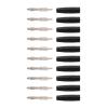 Hyuduo 10-Pack 4mm Banana Plugs for Multimeter Test Leads Solder-Type Audio Banana Connectors with Pure Copper Plating, Compatible with Speaker Equipment and Electrical Testing view 4