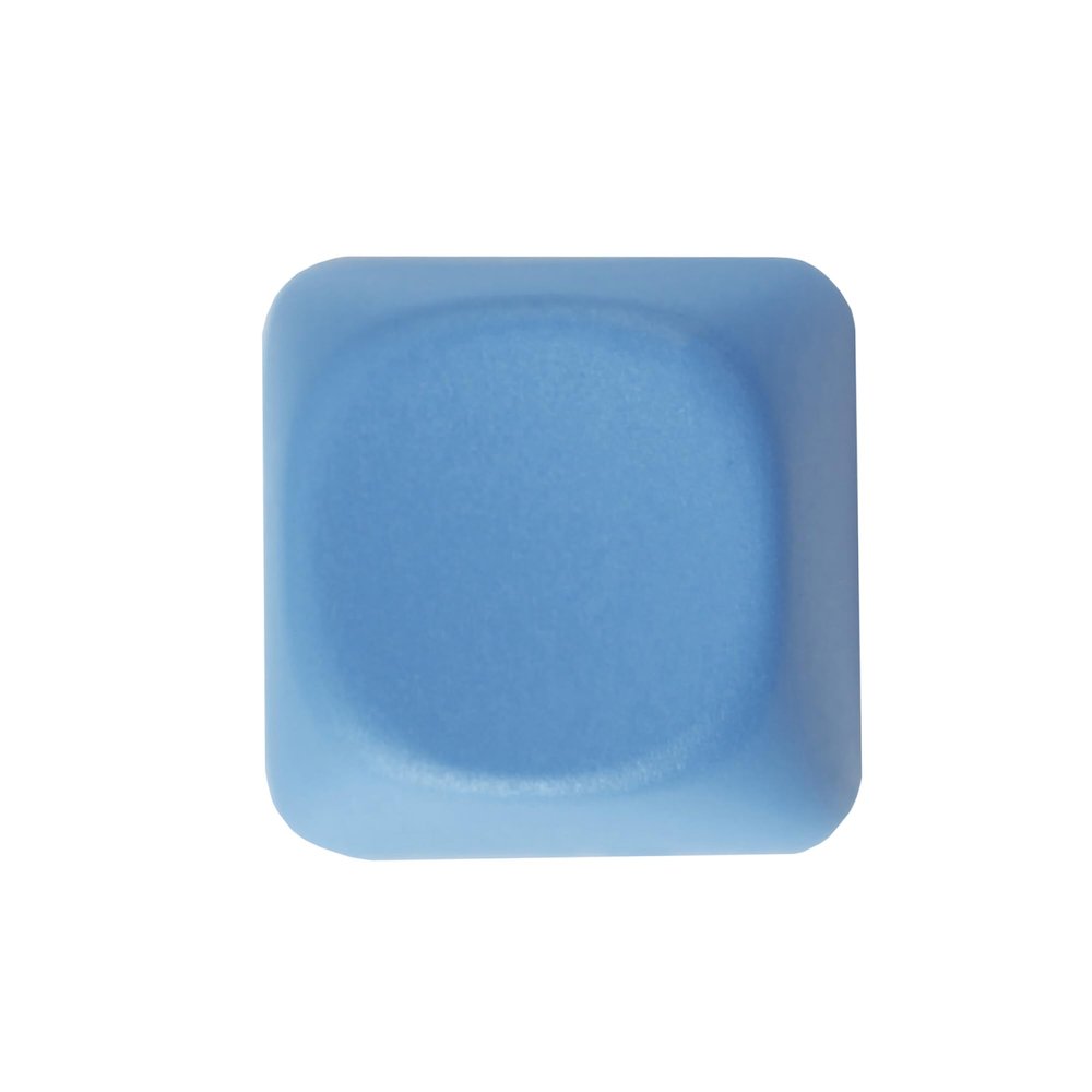 Mechkeeb MOA Profile 1U Keycaps Blank Thinck PBT 1.6mm Custom Keycap for MX Mechanical Keyboard DIY (Dark Blue, 10 pcs)