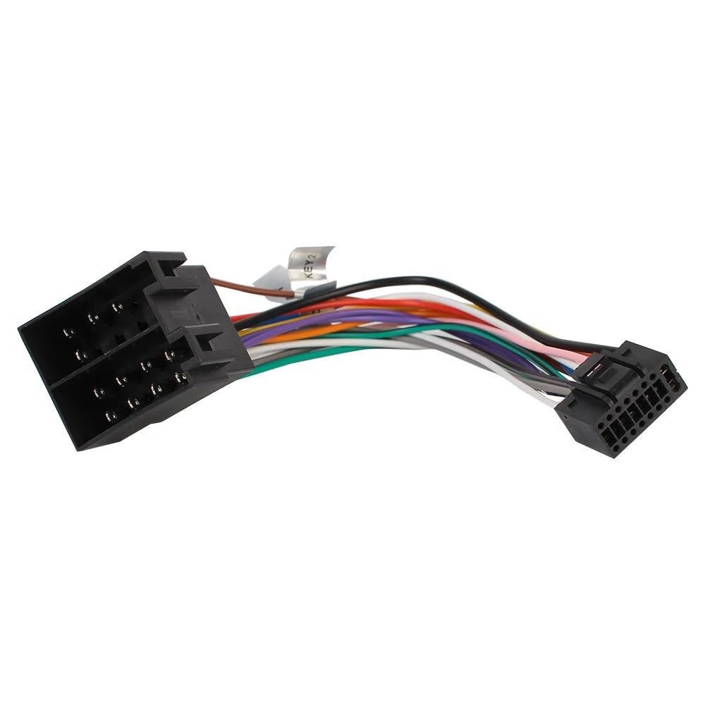 16 Pin Cable Connector Adapter Car Stereo Radio for Wire Harness Adaptor Car Wire Cable Adapter