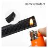Cable Sleeves 1/5/10M PET Braided Expandable Sleeve 2 4 6 8 10 12 14 16 20 25 30 40 50 60mm High Density Wire Wrap Insulated Protector Sheath(White,40MM_5 Meters) view 3