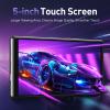 AGPTEK 5'' 128GB MP3 Player with Bluetooth and WiFi, T09 Touch Screen Andriod 13 Music Player with Spotify, Audible, YouTube, Up to 1TB(Black) view 2