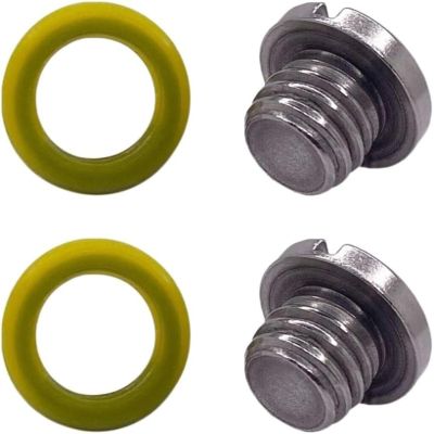 Car Repair Parts 2 PCS Marine Drain Plug Screw Kits 10-79953Q2 for Mercury MERCRUISER Replaces 10-79953A2 18-2244 22420 10-79953Q04 Easy Maintenance