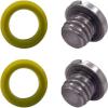 Car Repair Parts 2 PCS Marine Drain Plug Screw Kits 10-79953Q2 for Mercury MERCRUISER Replaces 10-79953A2 18-2244 22420 10-79953Q04 Easy Maintenance view 1