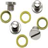 Car Repair Parts 2 PCS Marine Drain Plug Screw Kits 10-79953Q2 for Mercury MERCRUISER Replaces 10-79953A2 18-2244 22420 10-79953Q04 Easy Maintenance view 2