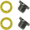 Car Repair Parts 2 PCS Marine Drain Plug Screw Kits 10-79953Q2 for Mercury MERCRUISER Replaces 10-79953A2 18-2244 22420 10-79953Q04 Easy Maintenance view 4